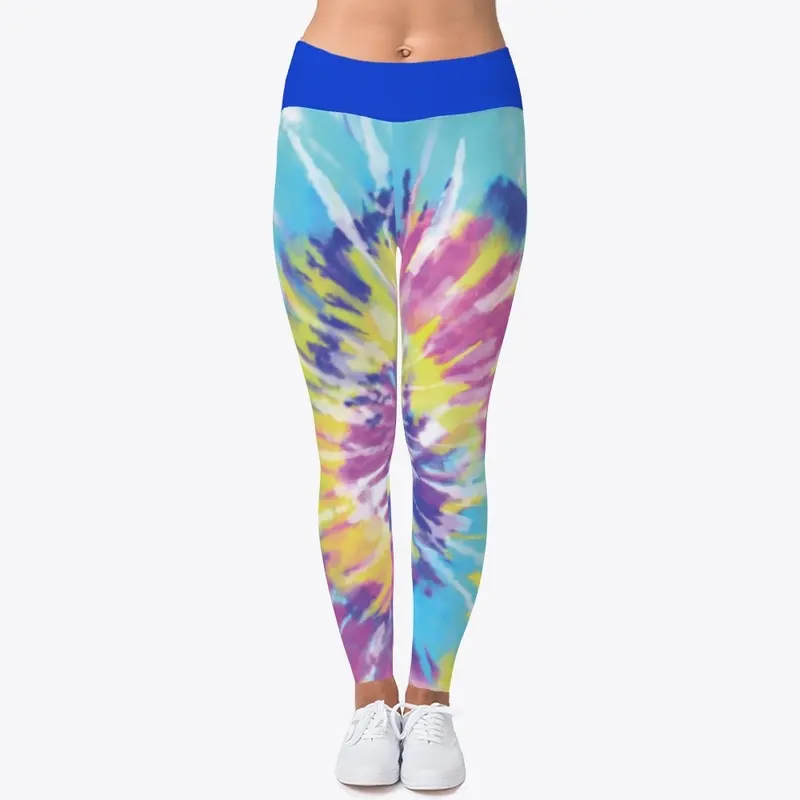 Tie dye leggings