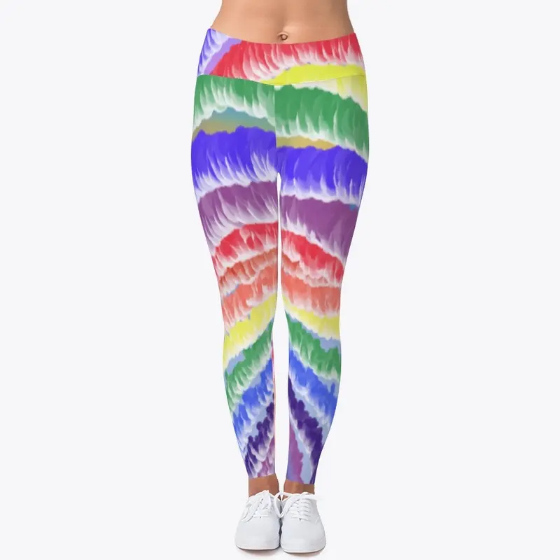 Tie dye leggings