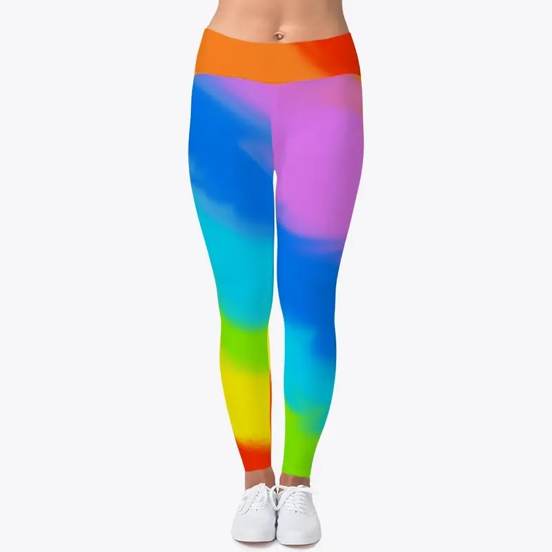 Rainbow leggings